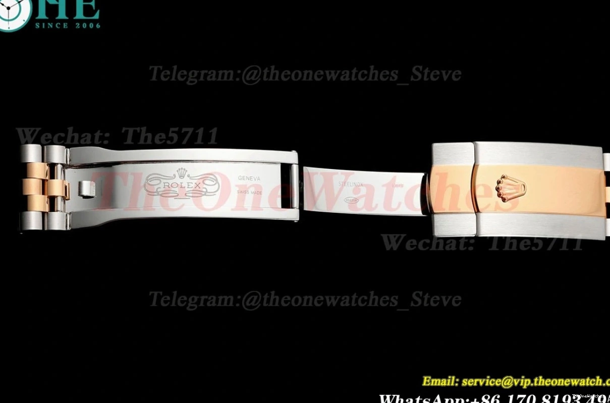 EWEF 41mm Datejust RG Dia Jub A3235 SS 126331 Brown 1224